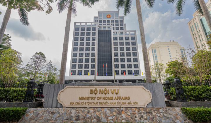Bộ Nội vụ có 22 đơn vị hành chính, sự nghiệp sau hợp nhất