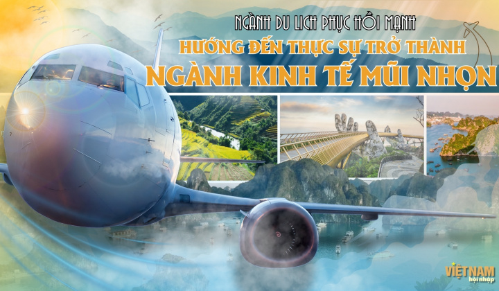 Ngành Du lịch phục hồi mạnh, hướng đến thực sự trở thành ngành kinh tế mũi nhọn