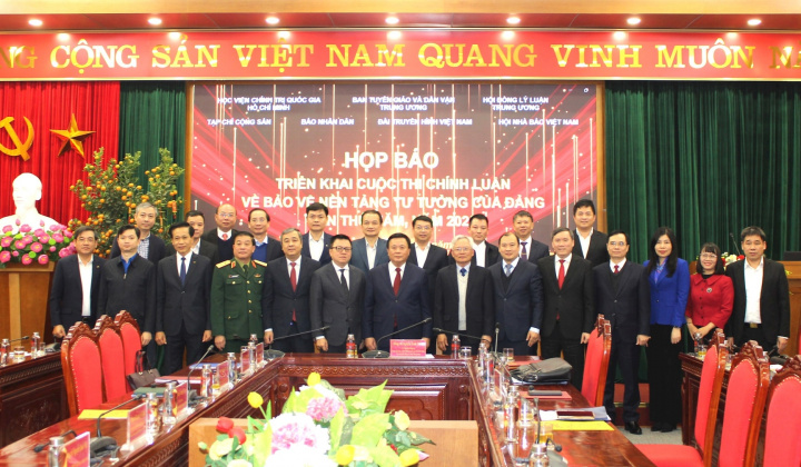 Triển khai "Cuộc thi chính luận về bảo vệ nền tảng tư tưởng của Đảng lần thứ năm" năm 2025