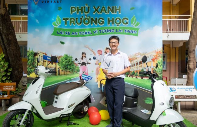 'Phủ Xanh Trường Học' – Mong ước về một tương lai đường phố không còn khói bụi