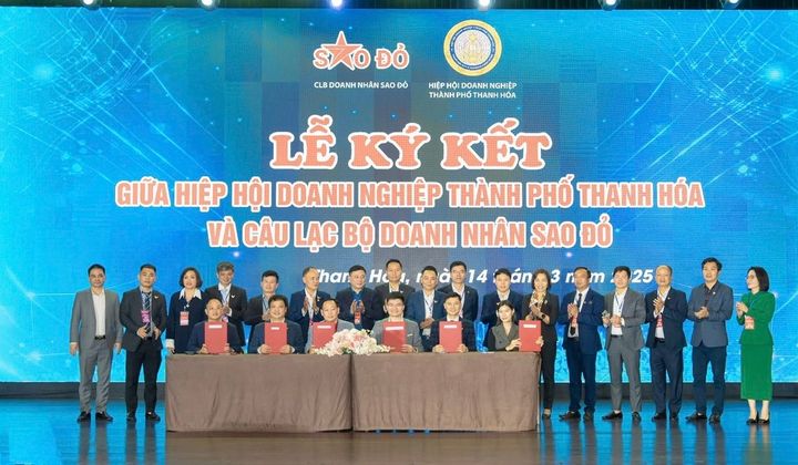 Doanh nghiệp TP.Thanh Hóa Tọa đàm và hợp tác với CLB Doanh nhân Sao Đỏ