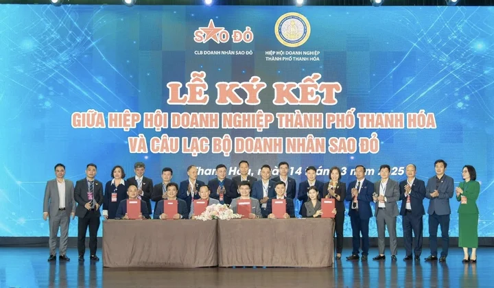 Doanh nghiệp TP.Thanh Hóa Tọa đàm và hợp tác với CLB Doanh nhân Sao Đỏ