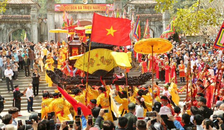 Thanh Hóa: Đặc sắc Lễ hội Đền Bà Triệu năm 2025