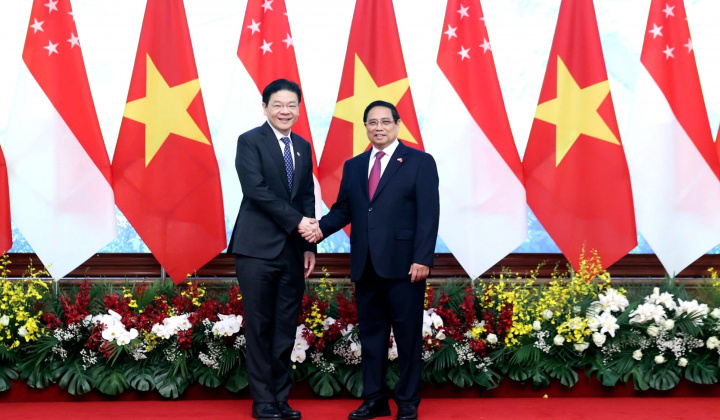 Đưa hợp tác Việt Nam - Singapore trở thành điển hình hợp tác trong khu vực