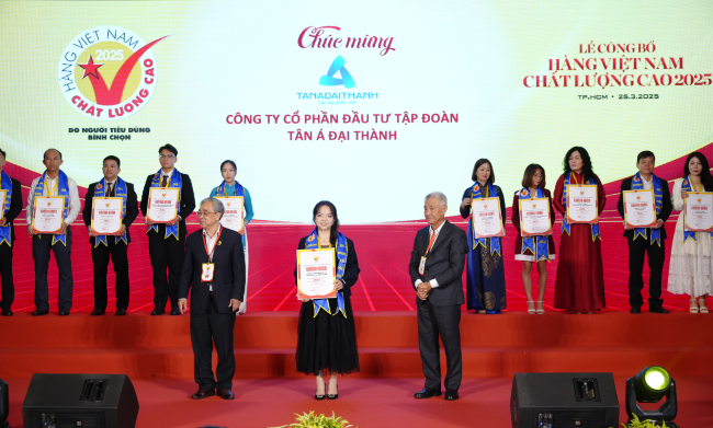 Tân Á Đại Thành khẳng định uy tín với 19 năm liền là 'Hàng Việt Nam chất lượng cao'