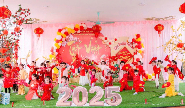 Trường Mầm non thị trấn Nga Sơn: Ươm mầm hôm nay, tương lai vững bền