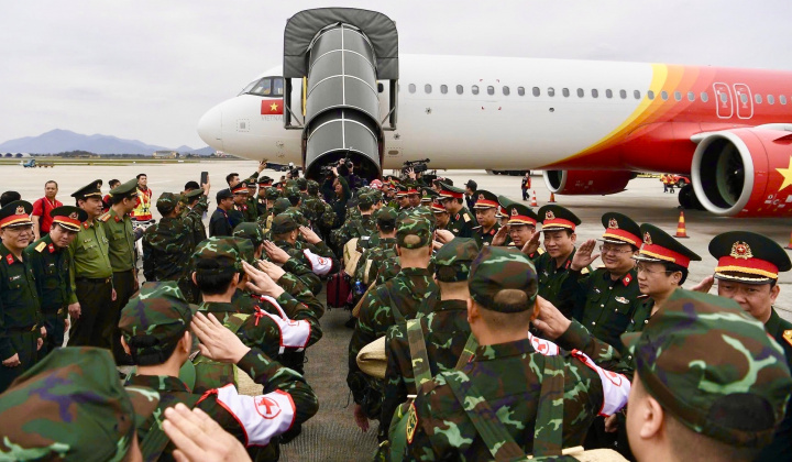 Vietnamese rescue delegation arrives in Myanmar for earthquake relief efforts