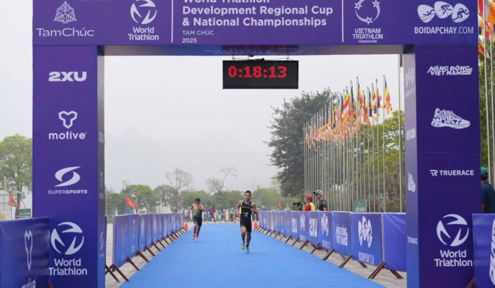 Hà Nam: Khai mạc Giải Triathlon Cup thế giới và Triathlon Vô địch quốc gia năm 2025