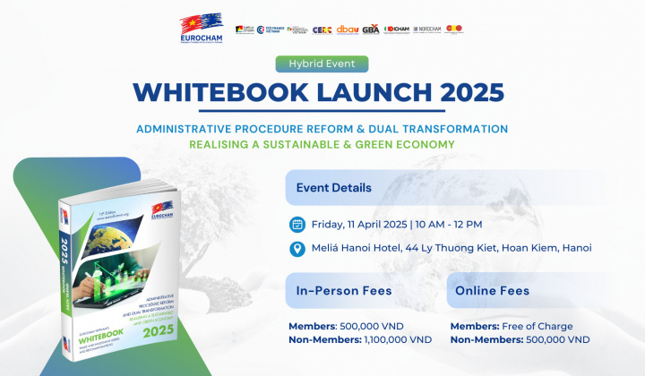 EuroCham's 2025 Whitebook suggests policy priorities for Vietnamese resilience