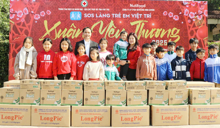 Lan tỏa yêu  thương – Dấu ấn nhân đạo của Hội Chữ Thập đỏ tỉnh Phú Thọ trong những tháng đầu năm 2025