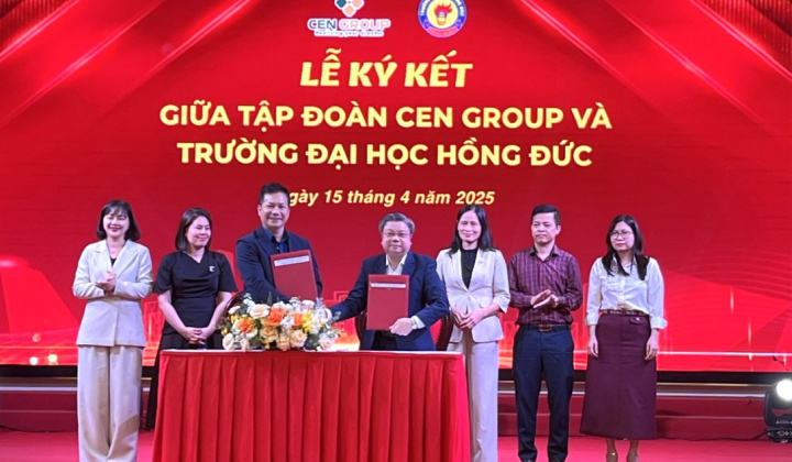 Hiệp hội Doanh nghiệp TP Thanh Hoá hợp tác với Trường Đại học Hồng Đức và Cen Group