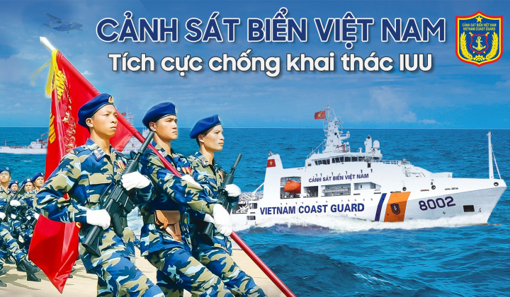Cảnh sát biển Việt Nam tích cực chống khai thác IUU