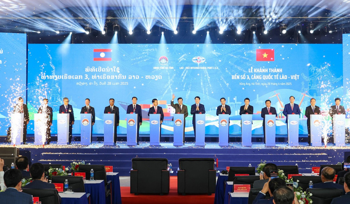 Khánh thành Bến số 3 - Cảng quốc tế Lào – Việt