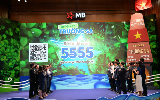 MB phát động chương trình trồng 1 triệu cây xanh cho Trường Sa