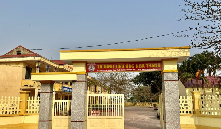 Trường tiểu học Nga Thắng: Diện mạo mới kiến tạo tương lai