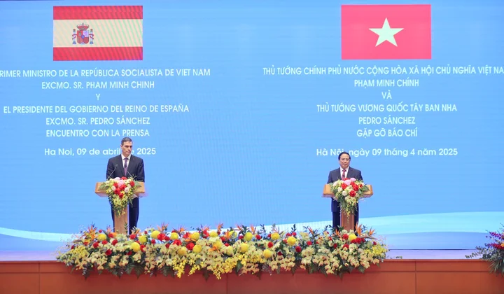Thủ tướng Tây Ban Nha: Việt Nam ngày càng chủ động dẫn dắt trên trường quốc tế