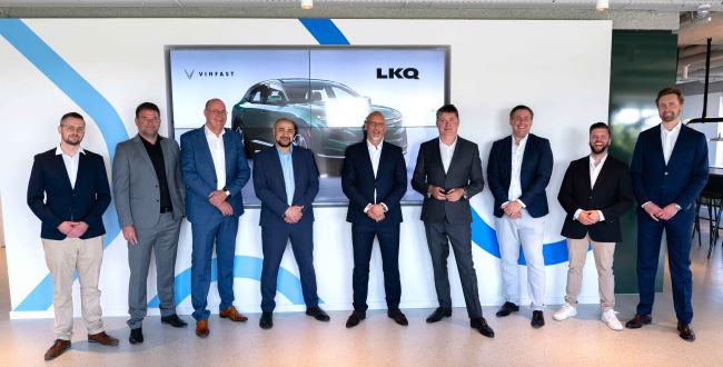 VinFast và LKQ Netherlands công bố hợp tác chiến lược