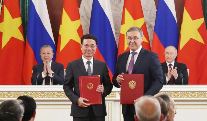 Việt - Nga mở rộng hợp tác khoa học, công nghệ, đổi mới sáng tạo