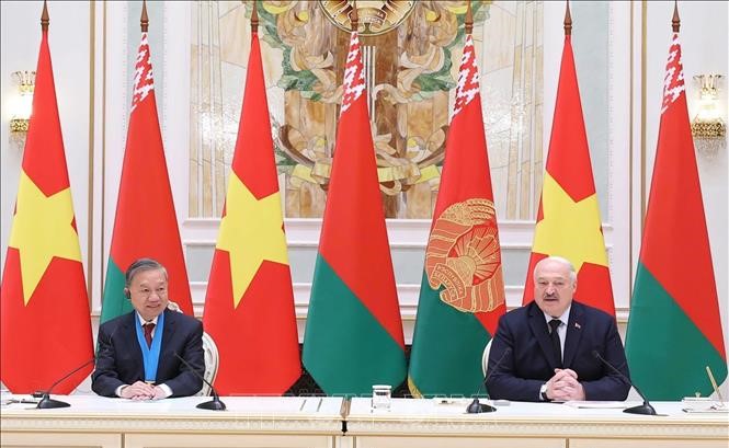 Tuyên bố chung về quan hệ Đối tác Chiến lược Việt Nam-Belarus