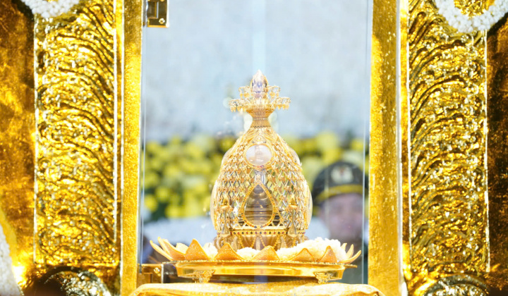 Chùa Tam Chúc đón hàng vạn phật tử chiêm bái Xá lợi Phật linh thiêng