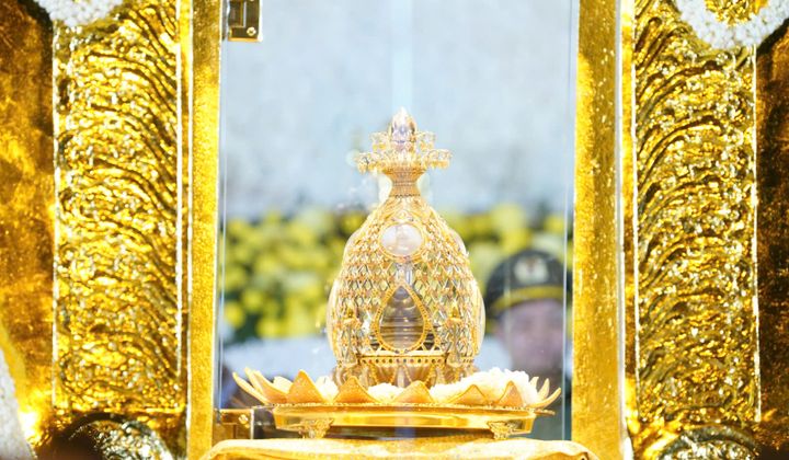 Chùa Tam Chúc đón hàng vạn phật tử chiêm bái Xá lợi Phật linh thiêng