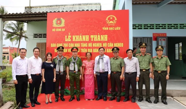 Chương trình an sinh quy mô lớn tại Bạc Liêu: 700 căn nhà tình nghĩa do T&T Group và SHB tài trợ chính thức được bàn giao