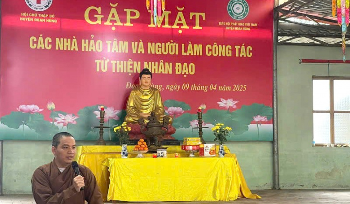 Nhà sư giàu lòng nhân ái gieo duyên lành trên mảnh đất Đoan Hùng