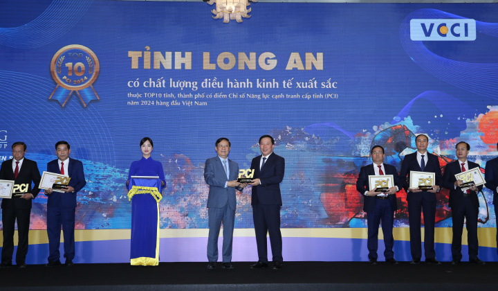 Long An vào top 3 tỉnh thành có năng lực cạnh tranh cao nhất