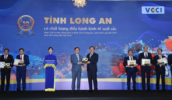 Long An vào top 3 tỉnh thành có năng lực cạnh tranh cao nhất