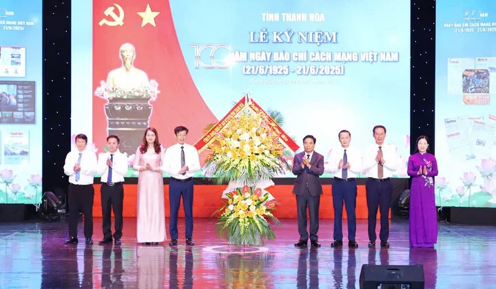 Thanh Hóa long trọng tổ chức Lễ kỷ niệm 100 năm Ngày Báo chí Cách mạng Việt Nam