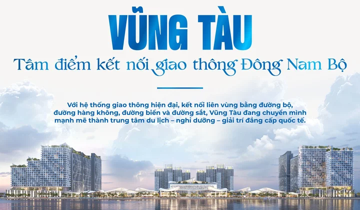 Vũng Tàu – Tâm điểm kết nối, cửa ngõ logistics - du lịch của Thành phố Hồ Chí Minh