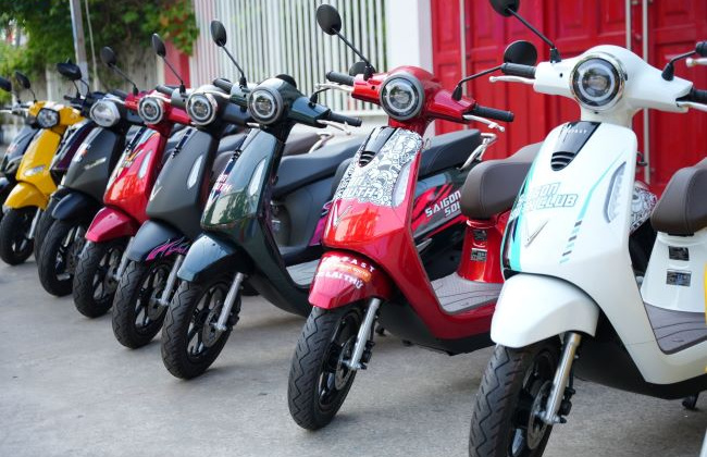 VinFast tiếp tục chuỗi sự kiện xe máy điện tại Hà Nội