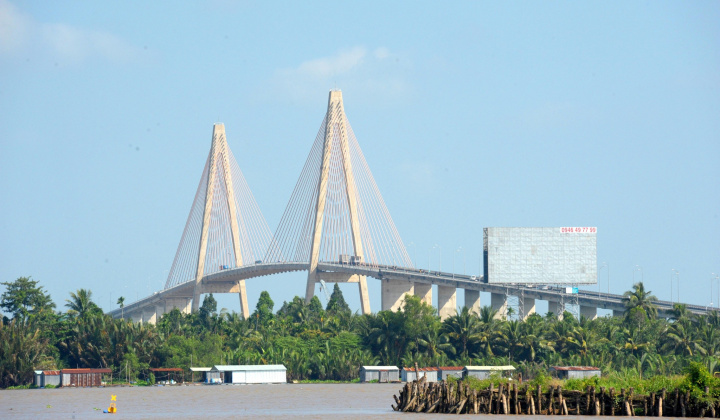 Bến Tre: Cầu Rạch Miễu 2 dự kiến thông xe vào dịp Quốc khánh 2/9