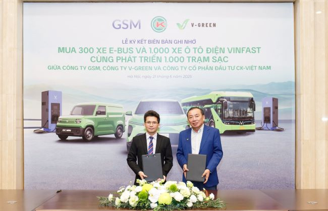Xanh SM, V-Green và CK Việt Nam hợp tác “điện hóa giao thông” Nghệ An