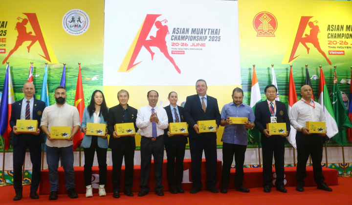 Việt Nam dẫn đầu Giải vô địch Muay Châu Á 2025: Dấu ấn thành công trên đất Thái Nguyên