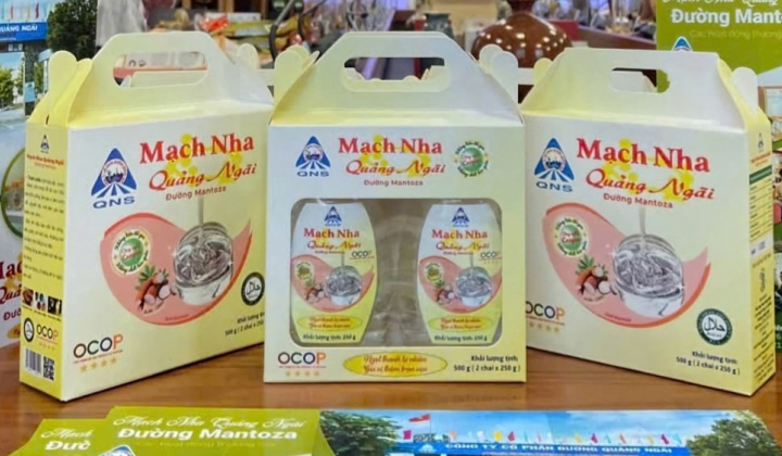 Quảng Ngãi has two five-star OCOP products