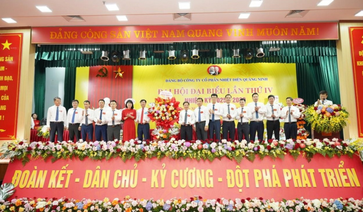 Đại hội Đảng bộ Công ty Nhiệt điện Quảng Ninh lần thứ IV: Đổi mới tư duy quản trị, hiện thực hóa tầm nhìn phát triển