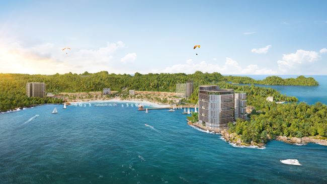 Đặc quyền sống xanh tại “Phường Dệt – Phường Rèn” trung tâm dự án Sun Group Cát Bà