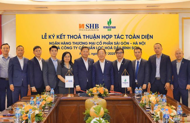 SHB và BSR hợp tác toàn diện, tăng cường liên kết tài chính – năng lượng