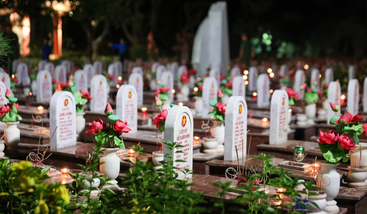 Tổ quốc và Nhân dân ta đời đời nhớ ơn các anh hùng liệt sĩ, thương binh, bệnh binh