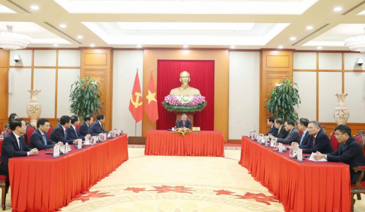 Tổng Bí thư Tô Lâm điện đàm với Tổng thống Donald Trump