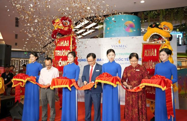 Tăng cường tiếp cận dịch vụ y tế tiên tiến: Vinmec vận hành phòng khám đa khoa quốc tế tại Vinhomes Grand Park