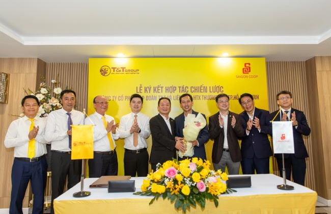 T&T Group và Saigon Co.op hợp tác phát triển mô hình bán lẻ tại các khu đô thị toàn quốc