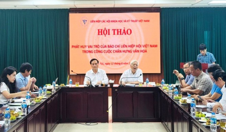 Phát huy vai trò của báo chí Liên hiệp Hội trong công cuộc chấn hưng văn hóa