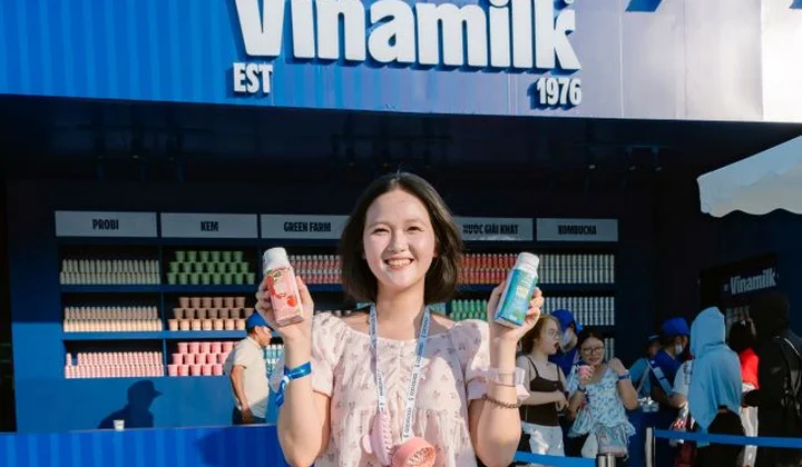 Vinamilk: Điểm nhấn giữa không gian âm nhạc và sắc màu