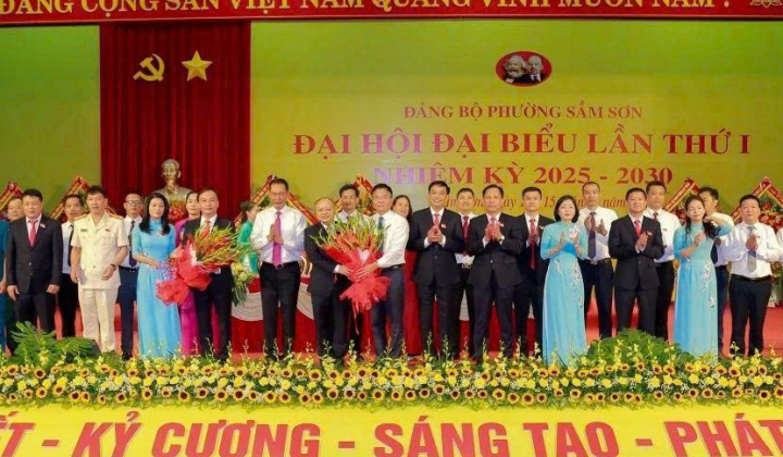 Thanh Hóa: Đảng bộ các xã, phường tổ chức thành công Đại hội lần thứ I, nhiệm kỳ 2025-2030