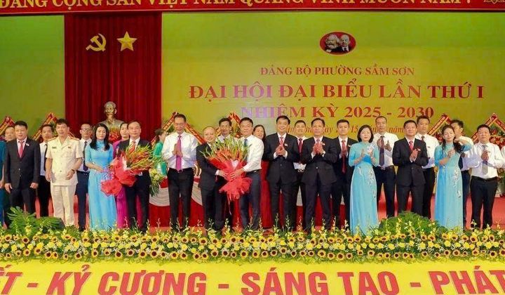 Thanh Hóa: Đảng bộ các xã, phường tổ chức thành công Đại hội lần thứ I, nhiệm kỳ 2025-2030