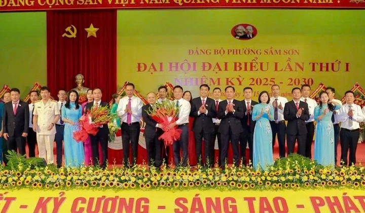 Thanh Hóa: Đảng bộ các xã, phường tổ chức thành công Đại hội lần thứ I, nhiệm kỳ 2025-2030