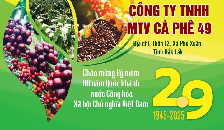 Công ty Cà phê 49: Nâng cao chất lượng phong trào thi đua yêu nước, hướng tới giai đoạn phát triển mới