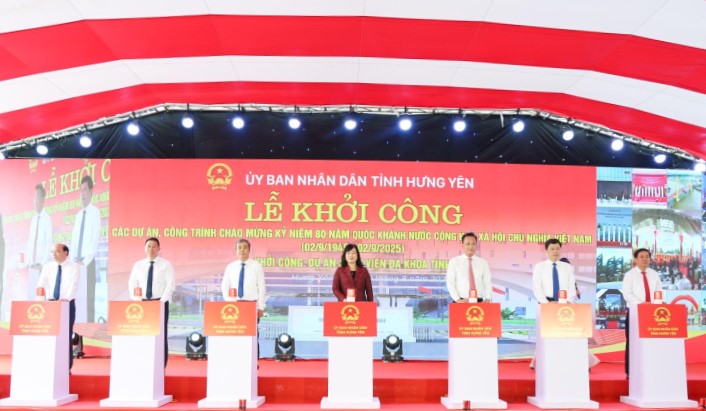 Hưng Yên khởi công dự án Bệnh viện Đa khoa quy mô 1.200 giường